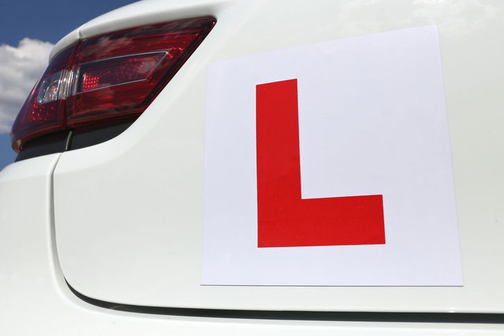 learn driver logo on a car 